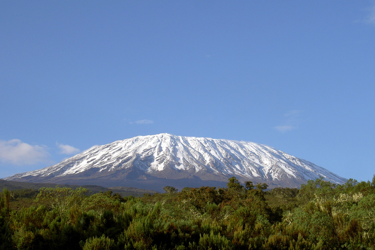 What is the altitude of Mount Kilimanjaro
